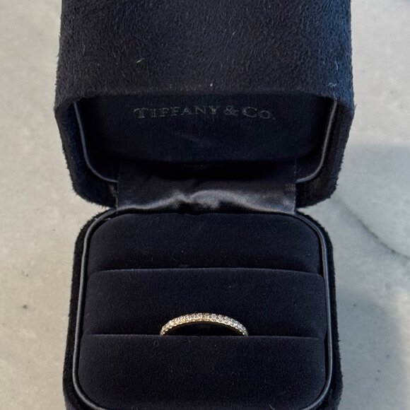 Tiffany & Co 18k Rose Gold Soleste® Full Eternity Ring - Picture 2 of 5